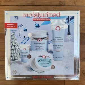 NWT- first aid beauty moisture bundle with 3 full size products and one travel.
